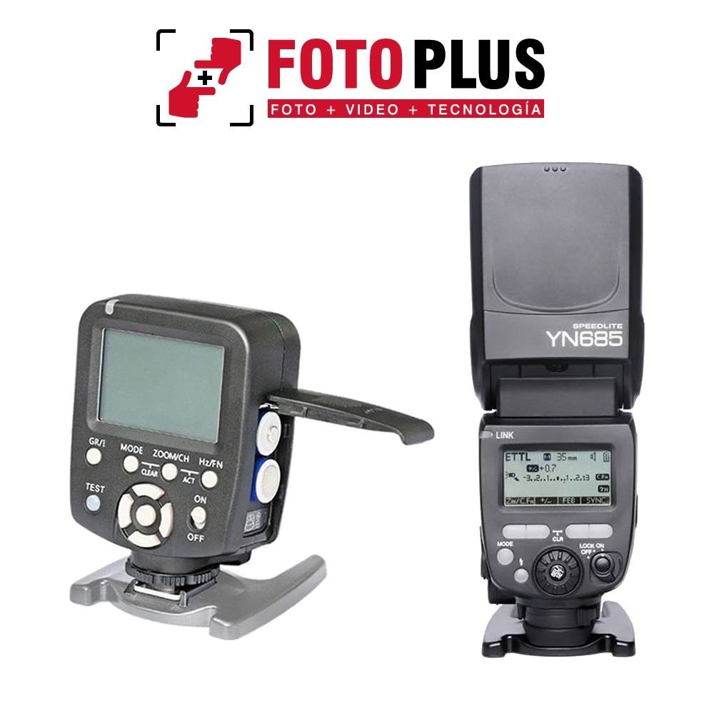 Kit Flash Yongnuo Yn685 + Controlador Inalámbrico Fotoplus - $ 10.300