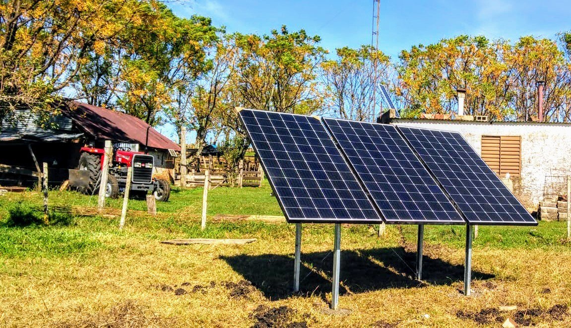 Kit Paneles Solares Completo Fotovoltaico Casa Heladera Tv