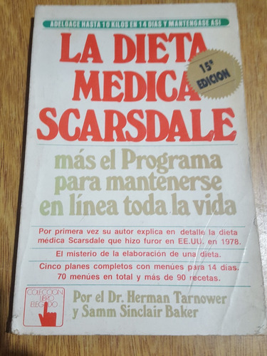 Libro dieta scardale mercadolibre