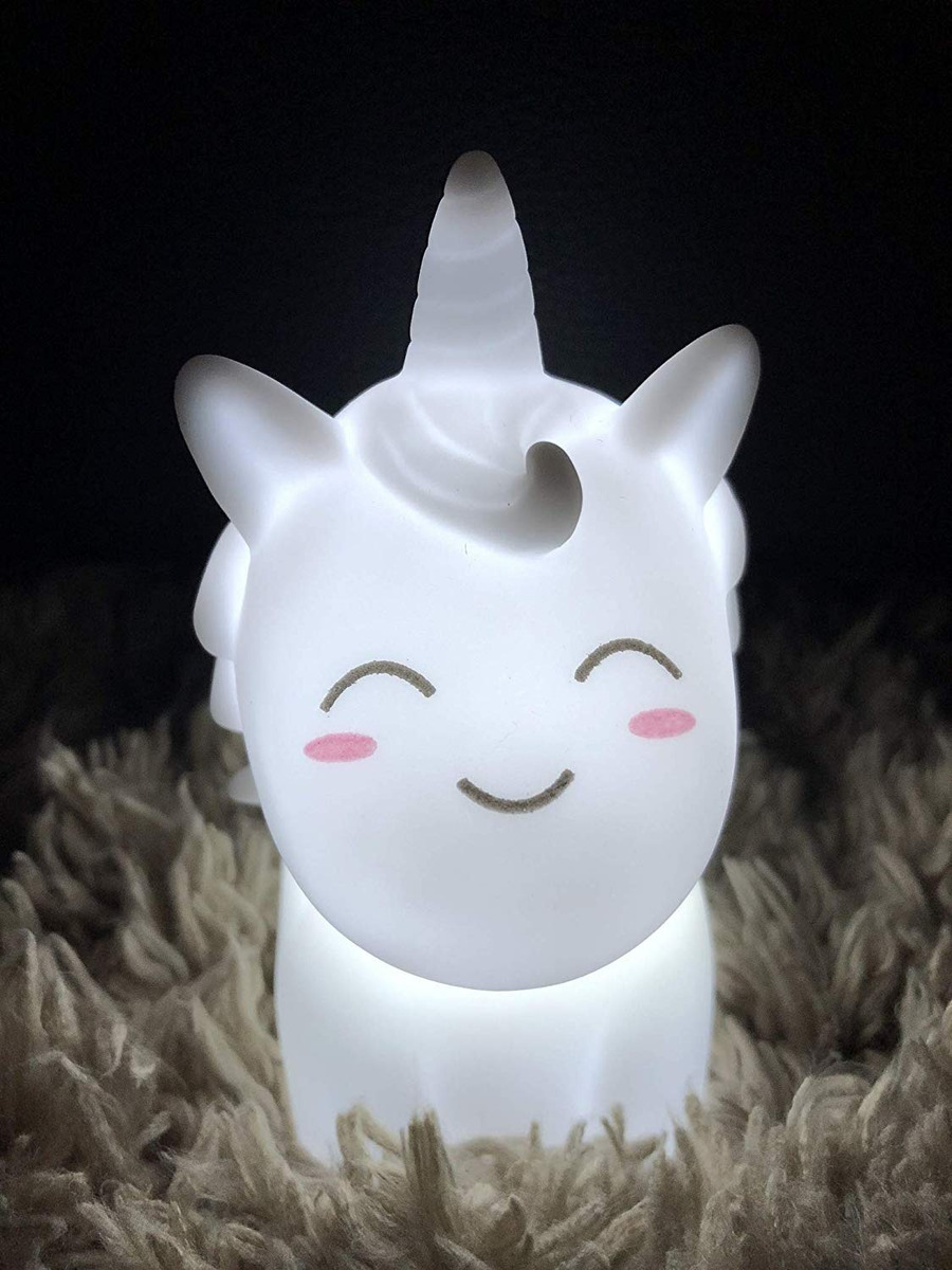 Lámpara De Unicornio Led Para B Noche Mágico De Forma Con N0wmnv8