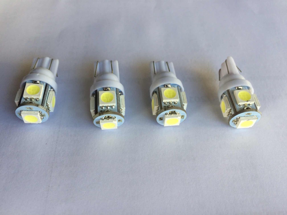 Modelo O Tipo Led Volts Lámparas Únicas 6500k 6 5 Led T10 De NOym0wv8n
