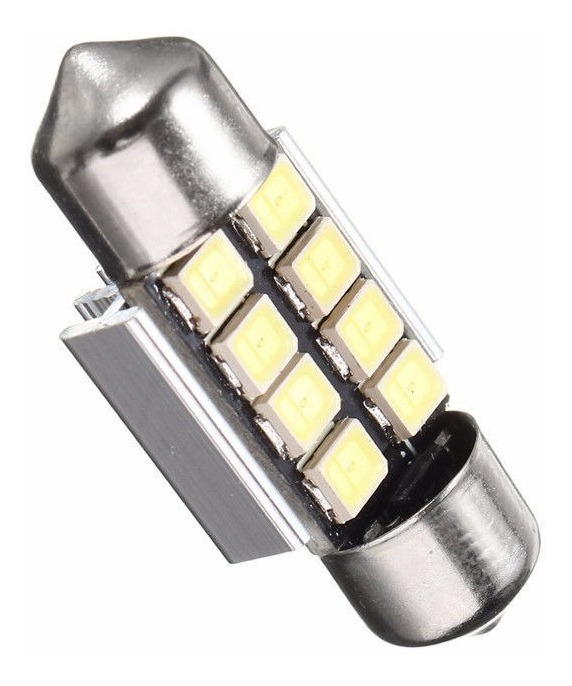 Lamparas Led 8 Led Interior Auto 6000k Anti Error 130,00 en Mercado