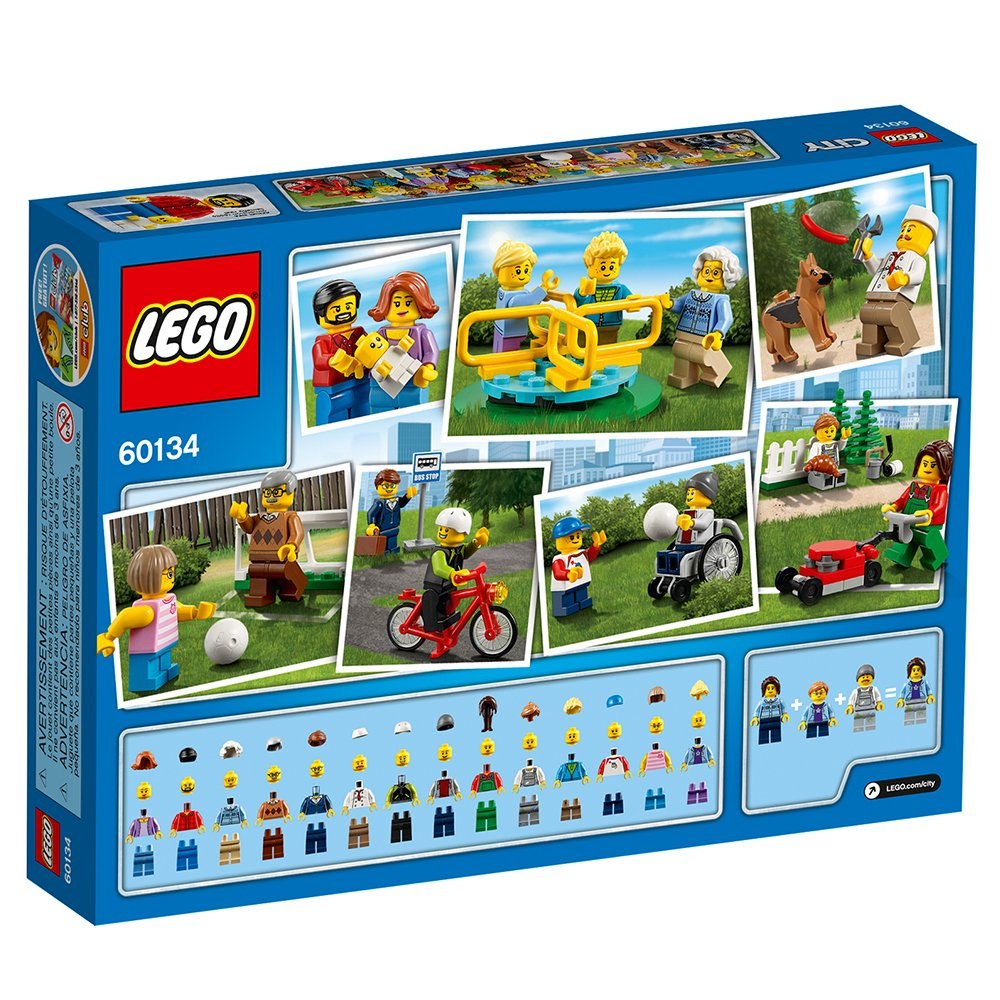 Lego Ciudad Diversión En El Parque - Ciudad Personas Pack - U$S 132,00 ...