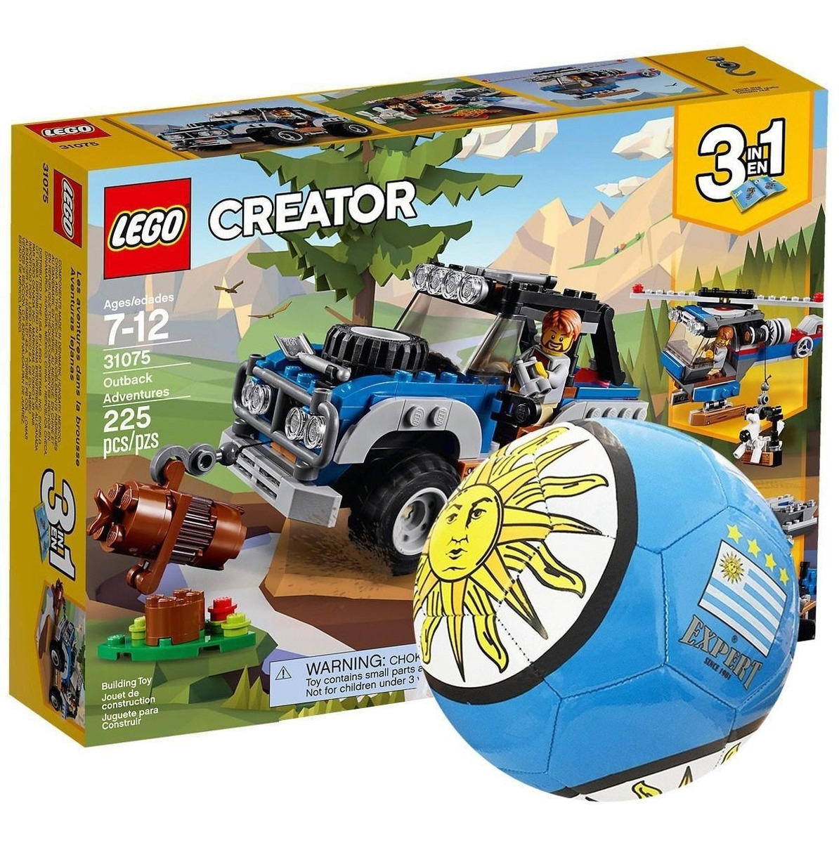 Lego Creator Aventuras Lejanas Encastre 31075+ Regalo El Rey - U$S 51