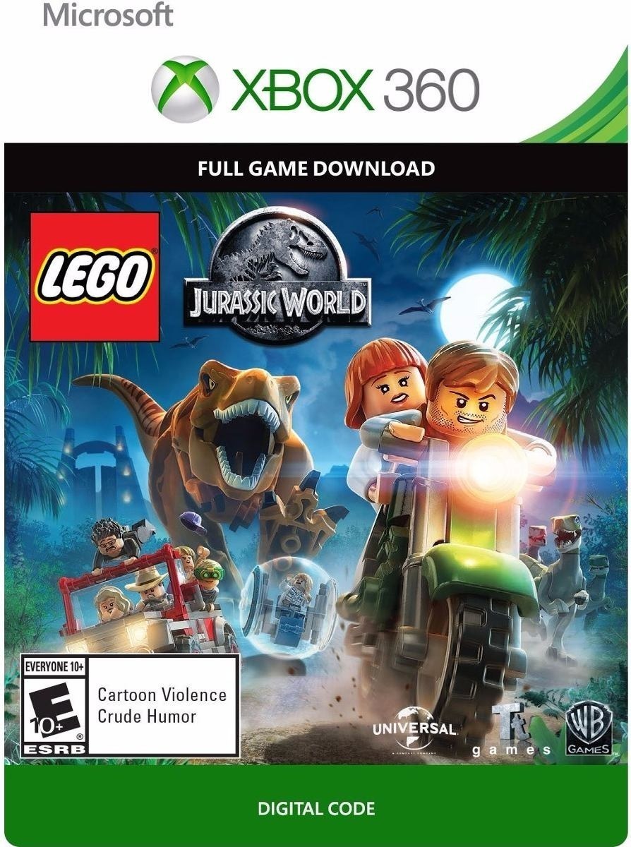 Lego Jurassic World Juego Xbox 360 Original Cdkey ...