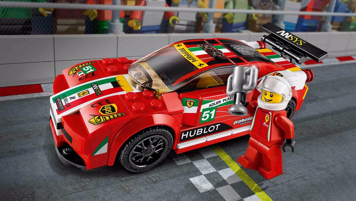 Lego Speed Champions: Ferrari 458 Italia Gt2 - $ 1.386,00 en Mercado Libre