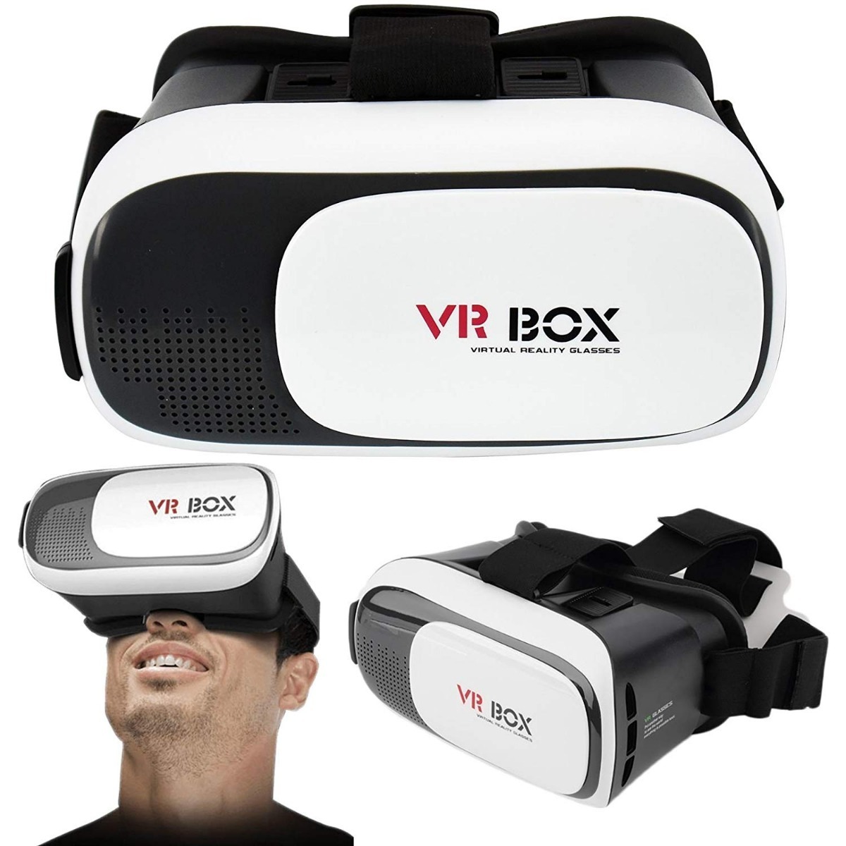 Lentes Realidad Virtual Ajustable 360° Vr Juegos Peliculas ...