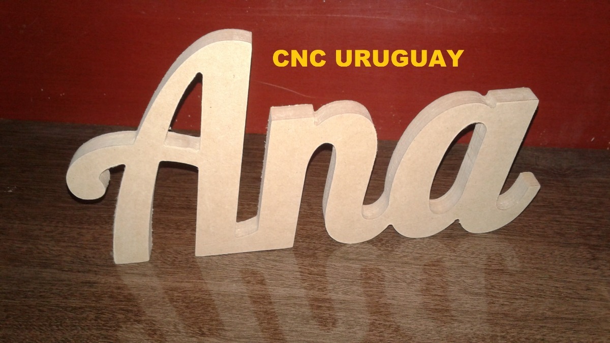 Letras En Madera -mdf - Para Decoracion . Nombre En Madera - $ 450,00