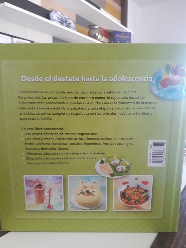 Ninos platos vegetarianos para