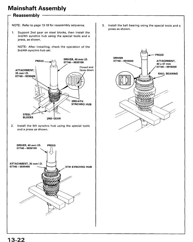 Libro De Taller Honda Accord Coupe 1994