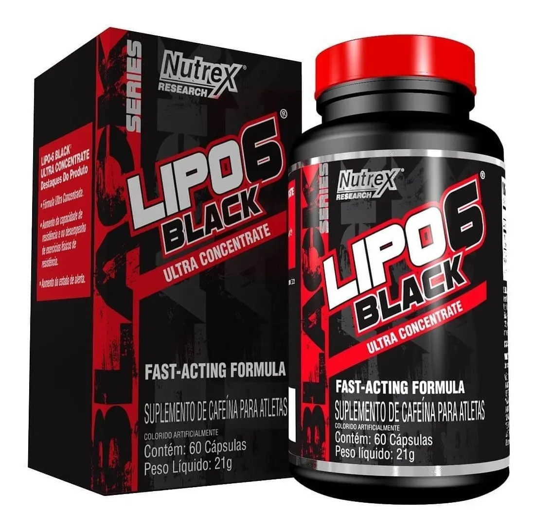quemador de grasa lipo 6 black quemador de grasa lipo 6 black