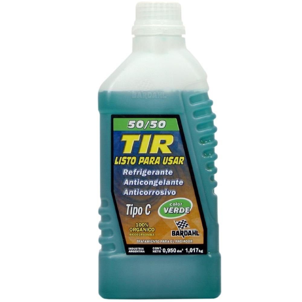 Liquido Refrigerante Anticongelante Bardahl Tir Verde 950cc 17100 En Mercado Libre 5569