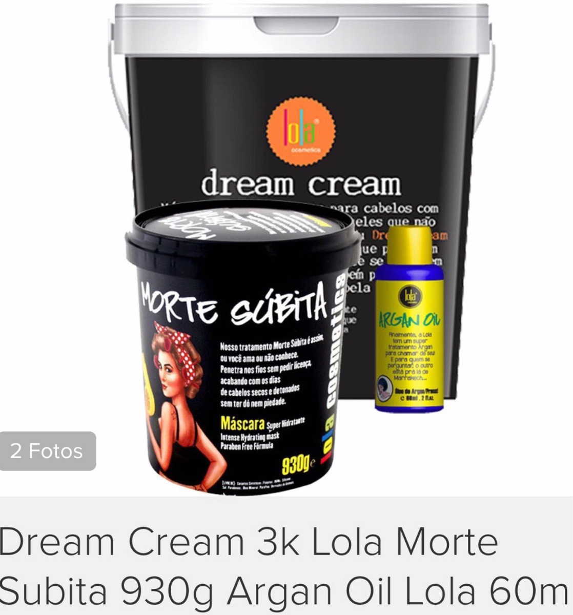 Lola Morte Súbita 3k + 950g 3.400,00 en Mercado Libre