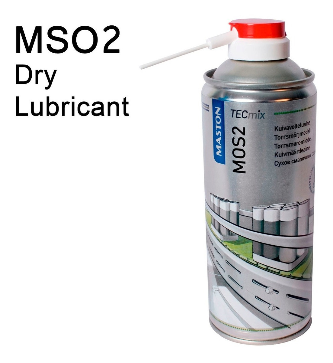 Lubricante Seco Mos2 En Spray De 400ml - $ 1.150,00 En Mercado Libre