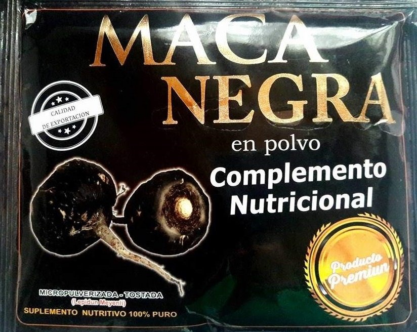 Maca Negra Peruana Original Energizante Fertilidad 150g - $ 500,00 en