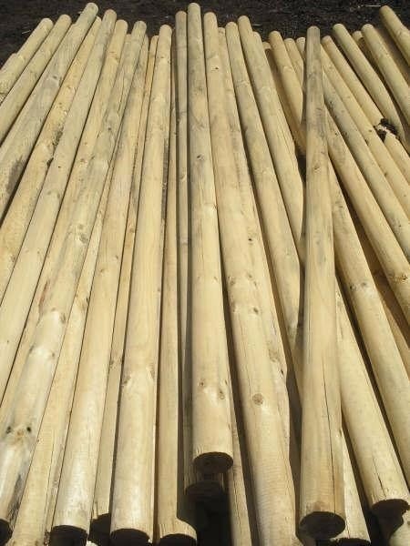 Madera Postes Palos Polines Puntales Eucaliptus 2,6mts X 0,1 - $ 160,00