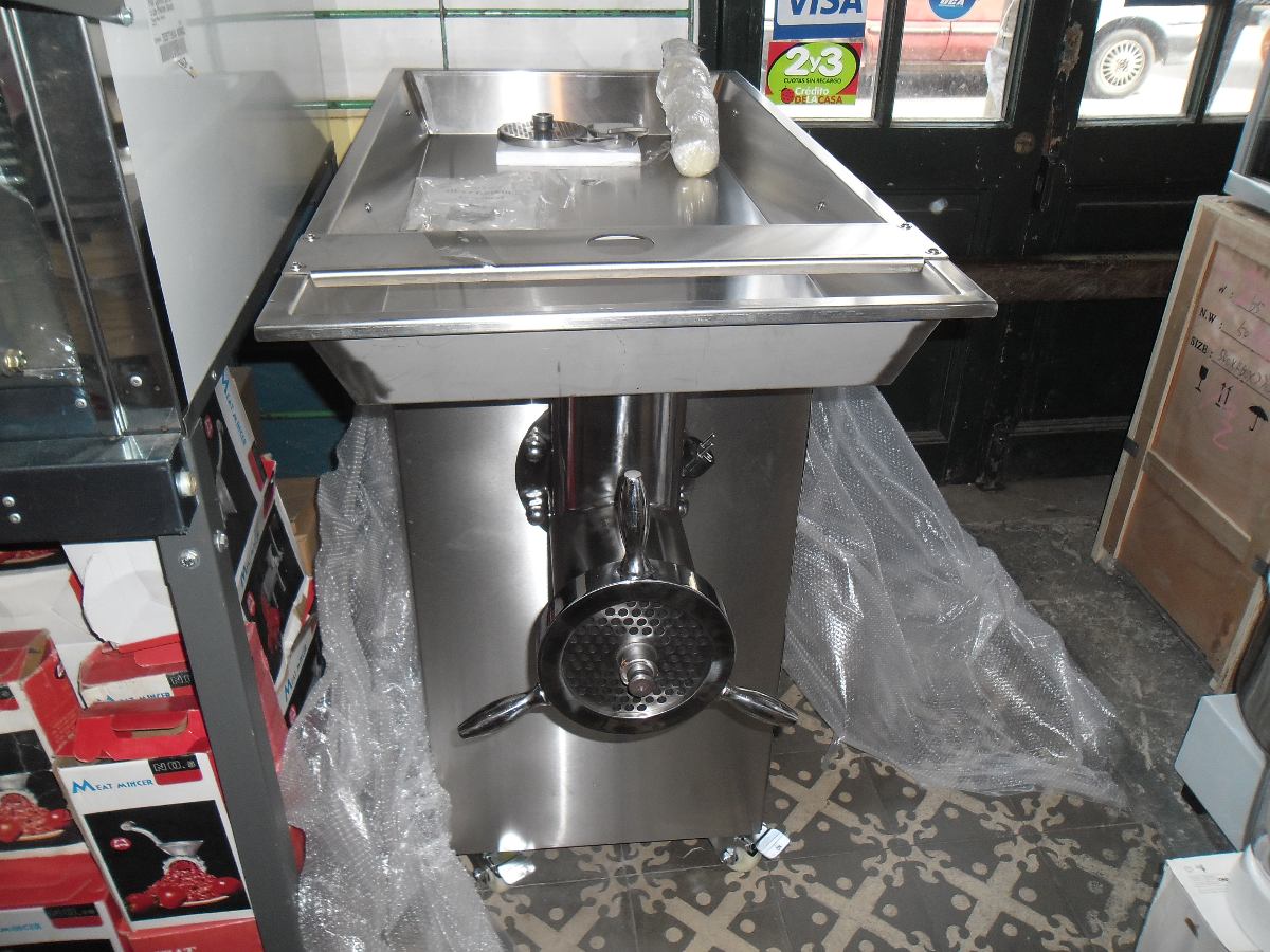 Máquina Picar Carne N° 42 Comercial Nueva Inox 420 Kgs Hora - U$S 2.950