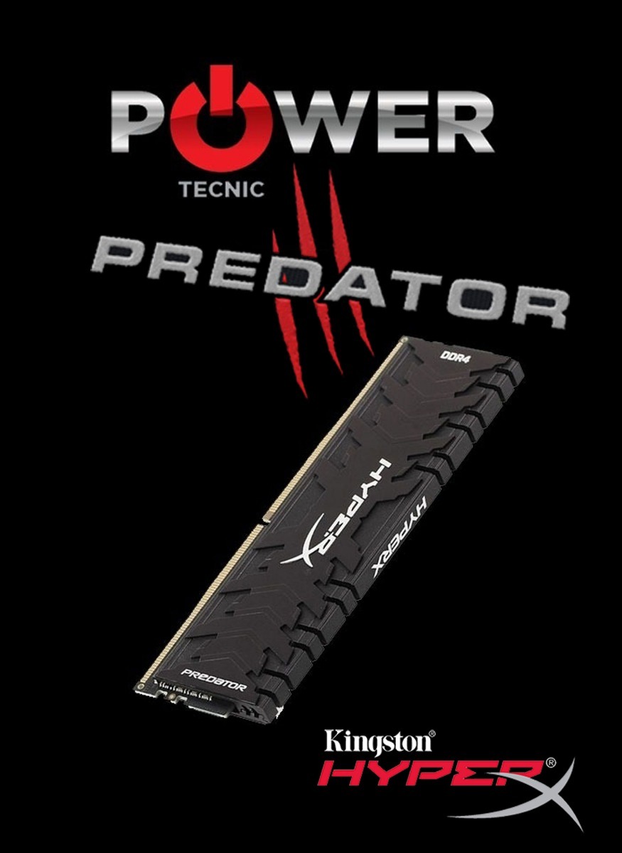 Resultado de imagen para MEMORIAS - DDR4 Kingston HyperX Predator 16GB 2666MHz"