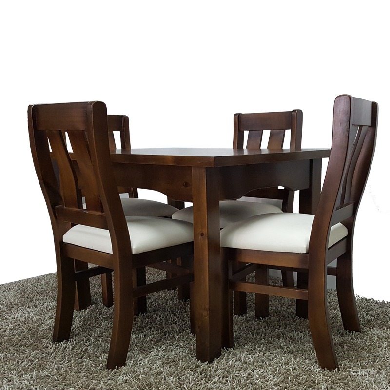 Mesa, 4 Sillas Tapizadas,excelente Juego Cocina O Comedor Gh - U$S ... Mesa, 4 Sillas Tapizadas,excelente Juego Cocina O Comedor Gh - U$S ...