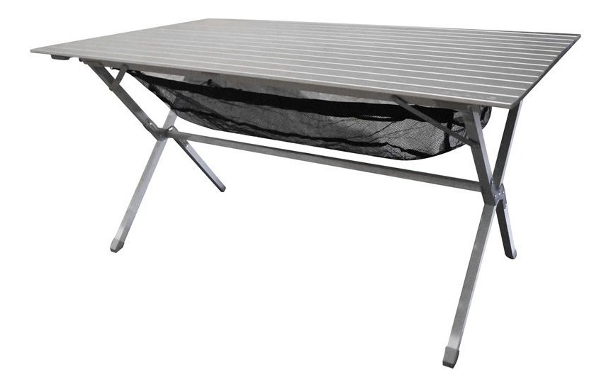 Mesa Aluminio Plegable 140x80x70cm 20352 - $ 2.699,00 en Mercado Libre