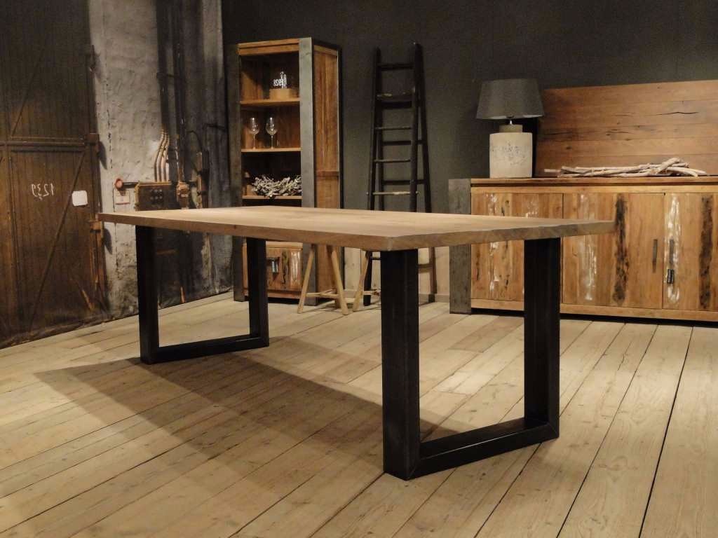 Mesa Cocina Comedor Industrial De Madera Y Hierro 1.5x1 - $ 9.499,00 ... Mesa Cocina Comedor Industrial De Madera Y Hierro 1.5x1 - $ 9.499,00 ...