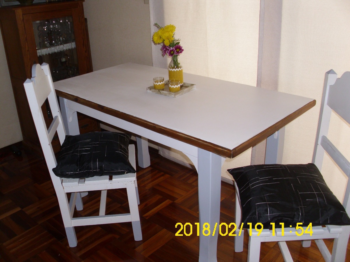 Mesa Comedor Y Sillas Restauradas - $ 4.490,00 en Mercado Libre Mesa Comedor Y Sillas Restauradas - $ 4.490,00 en Mercado Libre