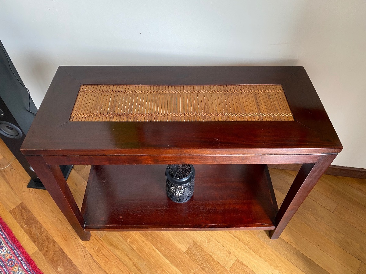 Mesa De Arrime Para Varios Usos. Madera De La India - $ 6.900,00 en