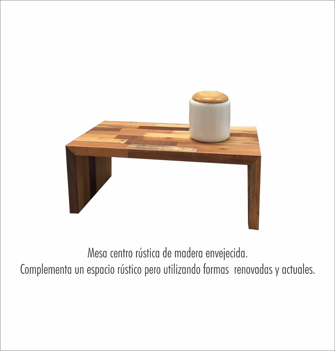 Tablero madera envejecida