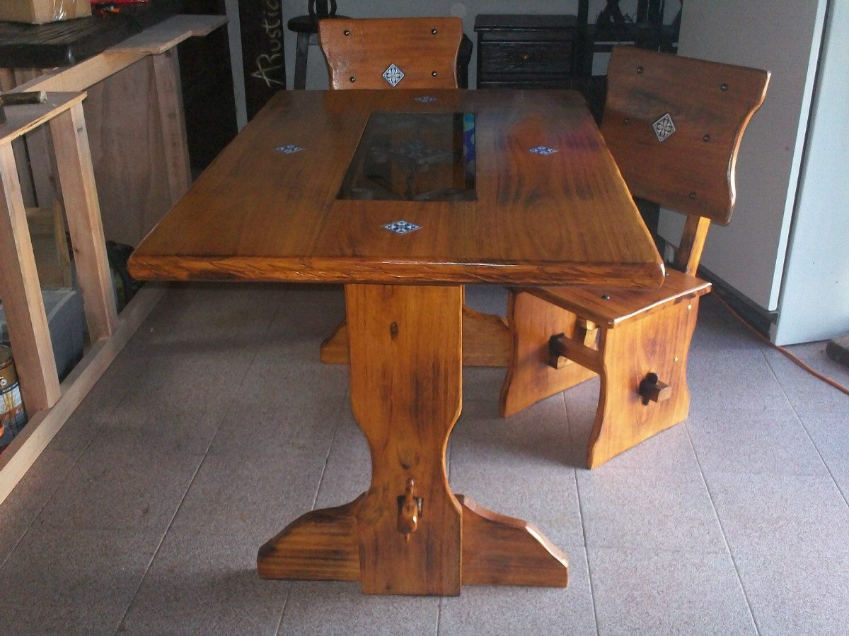 Mesa De Cocina O Comedor Estilo Colonial - $ 15.000,00 en Mercado Libre Mesa De Cocina O Comedor Estilo Colonial - $ 15.000,00 en Mercado Libre