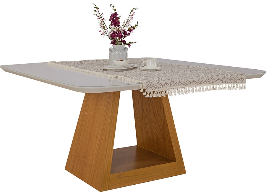 Mesa De Comedor Blanco Madera Comedores Divino - $ 24.597,00 en ... Mesa De Comedor Blanco Madera Comedores Divino - $ 24.597,00 en ...