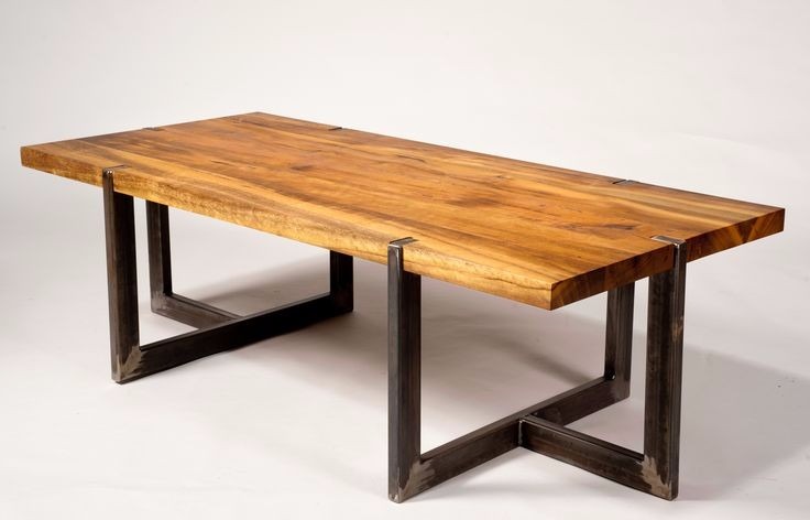 Mesa De Comedor De Diseño Industrial Hierro Y Madera Pallets ... Mesa De Comedor De Diseño Industrial Hierro Y Madera Pallets ...