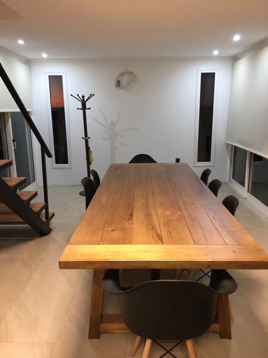 Mesa De Comedor Madera Maciza, Barbacoa,rustica - $ 21.500,00 en ... Mesa De Comedor Madera Maciza, Barbacoa,rustica - $ 21.500,00 en ...