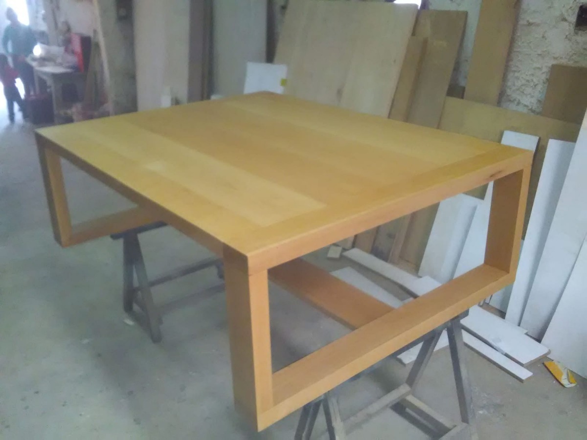 Mesa De Madera Maciza,fabricantes Cedro, Abeto Roble, Haya - $ 15.800