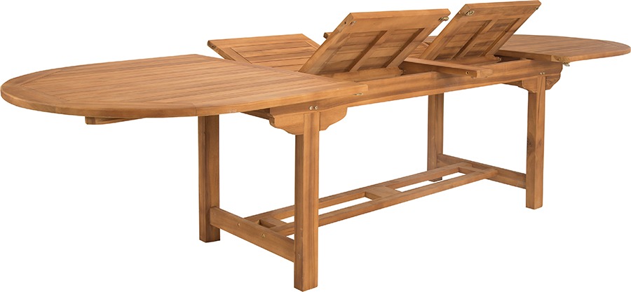 Mesa De Jardin Madera Jardin Exteriores Divino - $ 25.990,00 en Mercado