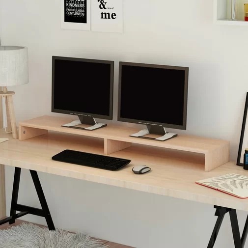 Mesa Para Monitor Gamer Soporte Laptop De Madera A Medida En Mercado Libre