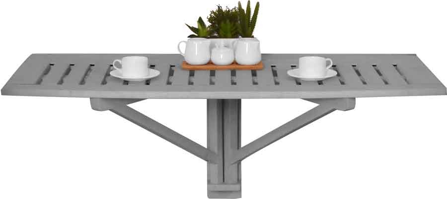 Mesa Plegable De Jardin Madera Exteriores Divino - $ 4.087,00 en