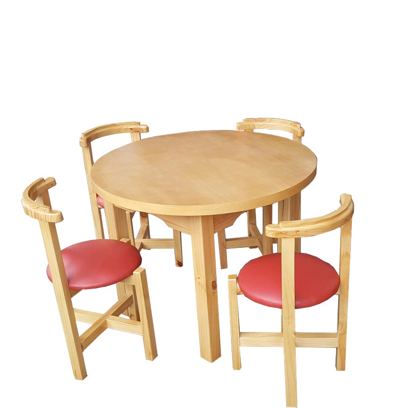 Mesa Y 4 Sillas Finas Y Delicadas En Madera Para Cocina - $ 14.990 ... Mesa Y 4 Sillas Finas Y Delicadas En Madera Para Cocina - $ 14.990 ...