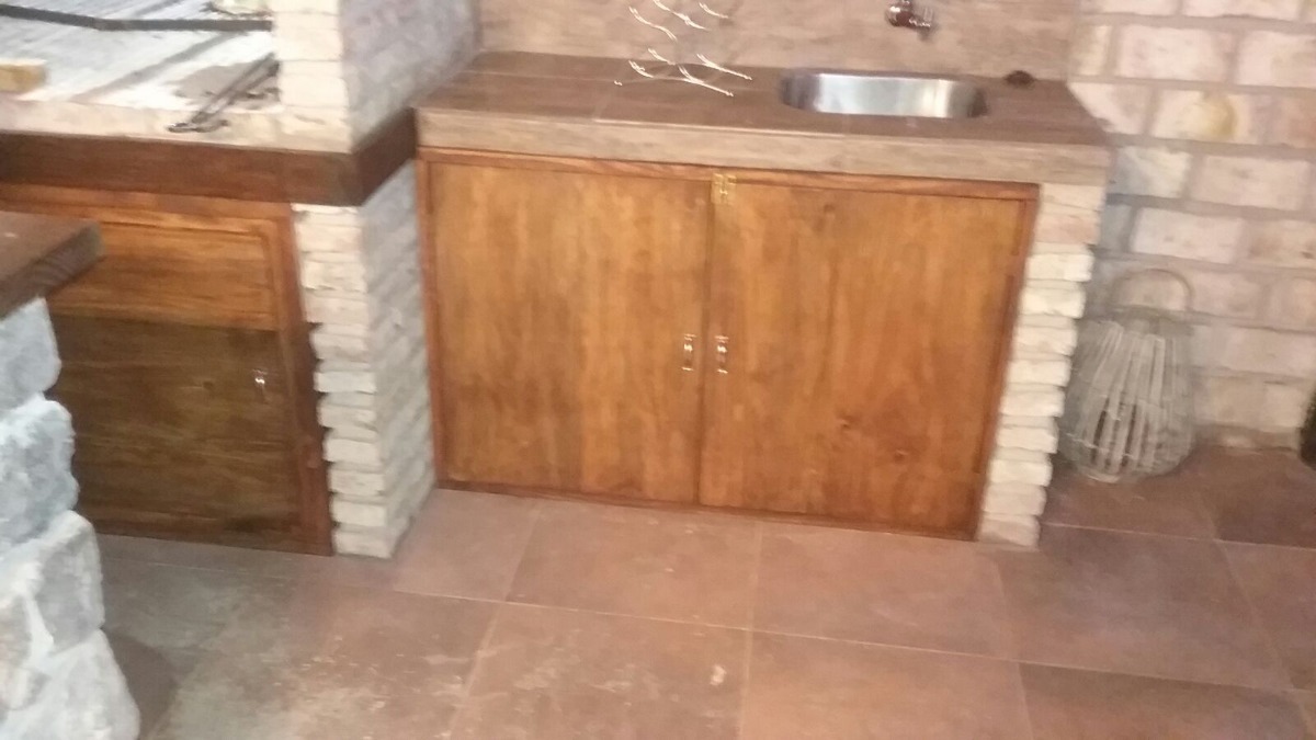 Mesadas Tablones Madera Para Baño Y Cocina Y Barbacoa - $ 185,00 en