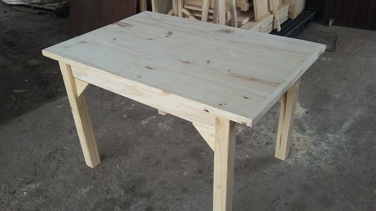 Mesas Madera Para Bares Restoran Cocina Comedor - $ 990,00 en ... Mesas Madera Para Bares Restoran Cocina Comedor - $ 990,00 en ...