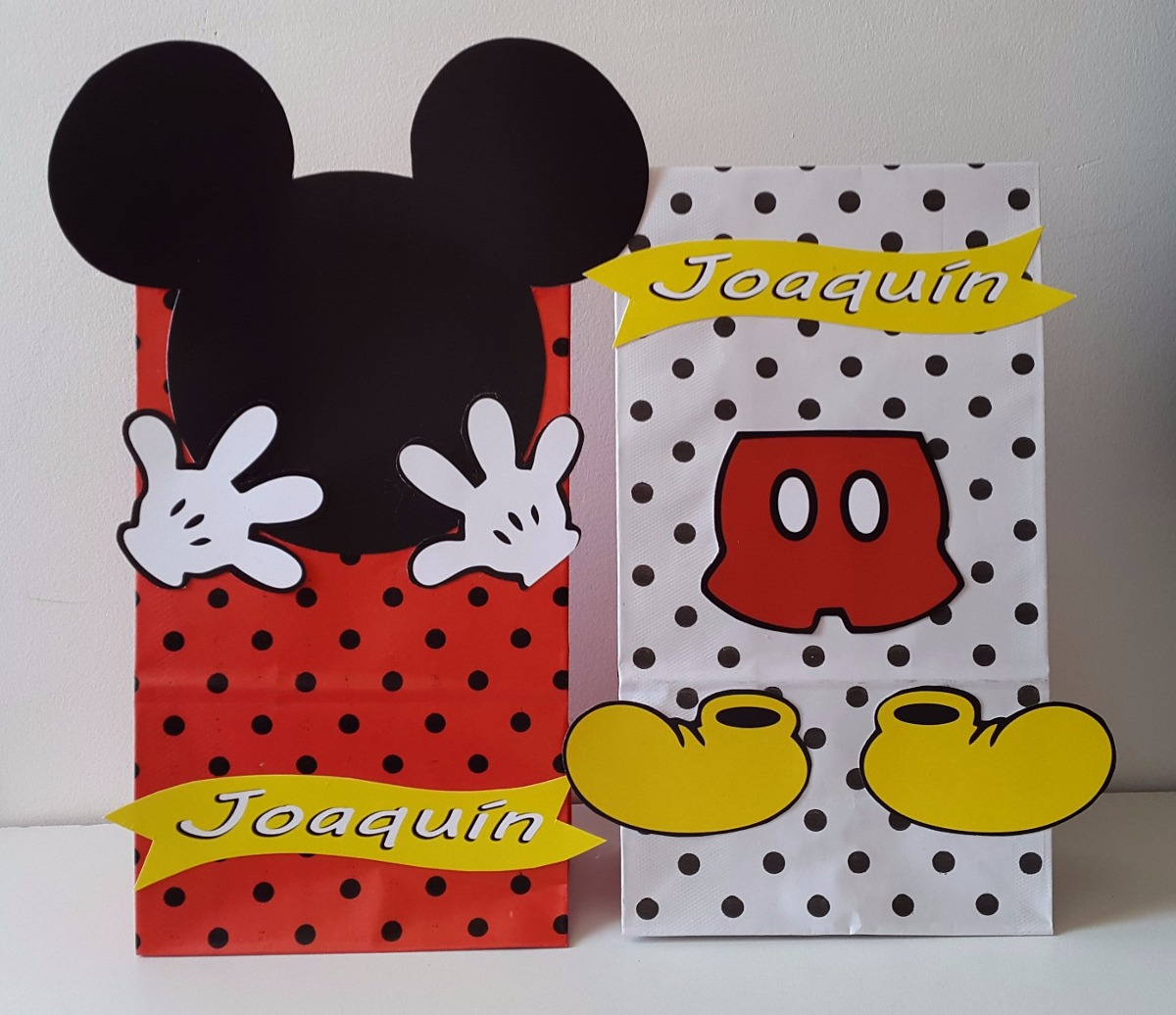 Lista 102+ Foto ideas para bolsas de dulces de mickey mouse Cena hermosa