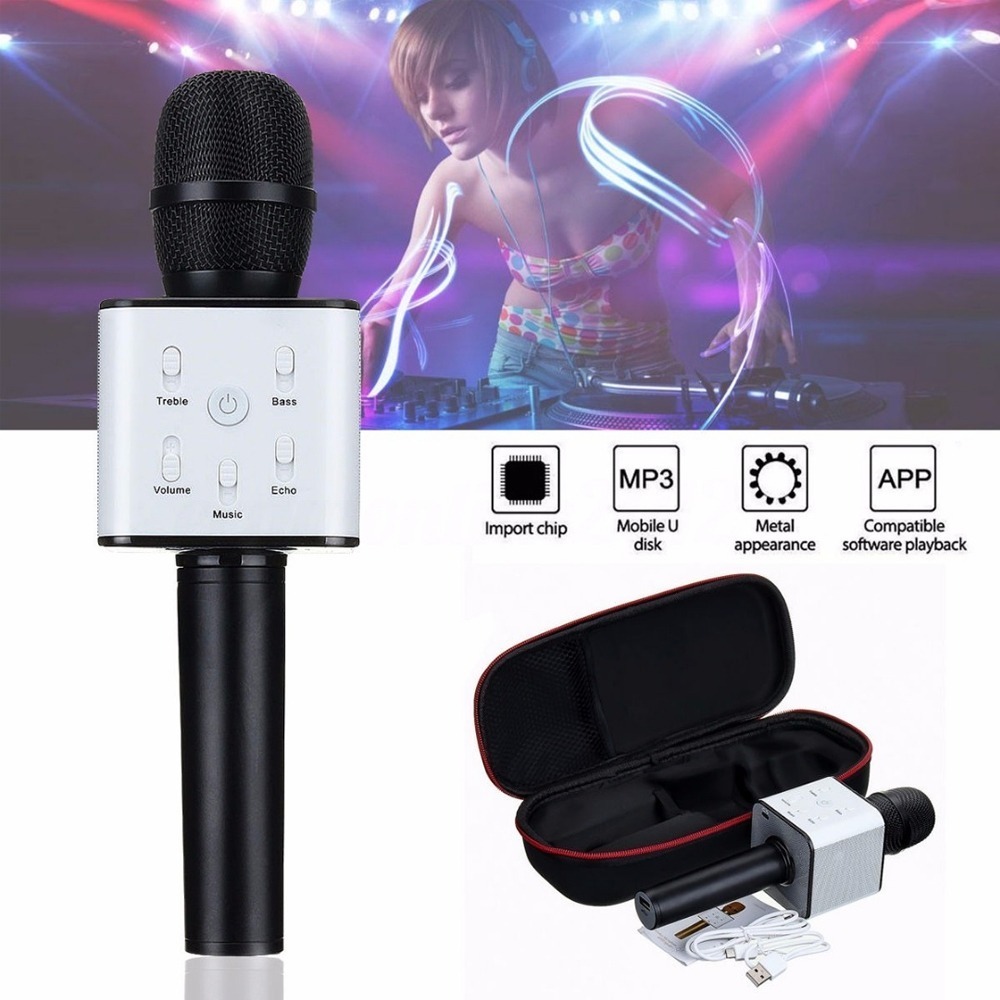 Micrófono Karaoke Bluetooth Inalámbrico Parlante Usb Oferta en Mercado Libre