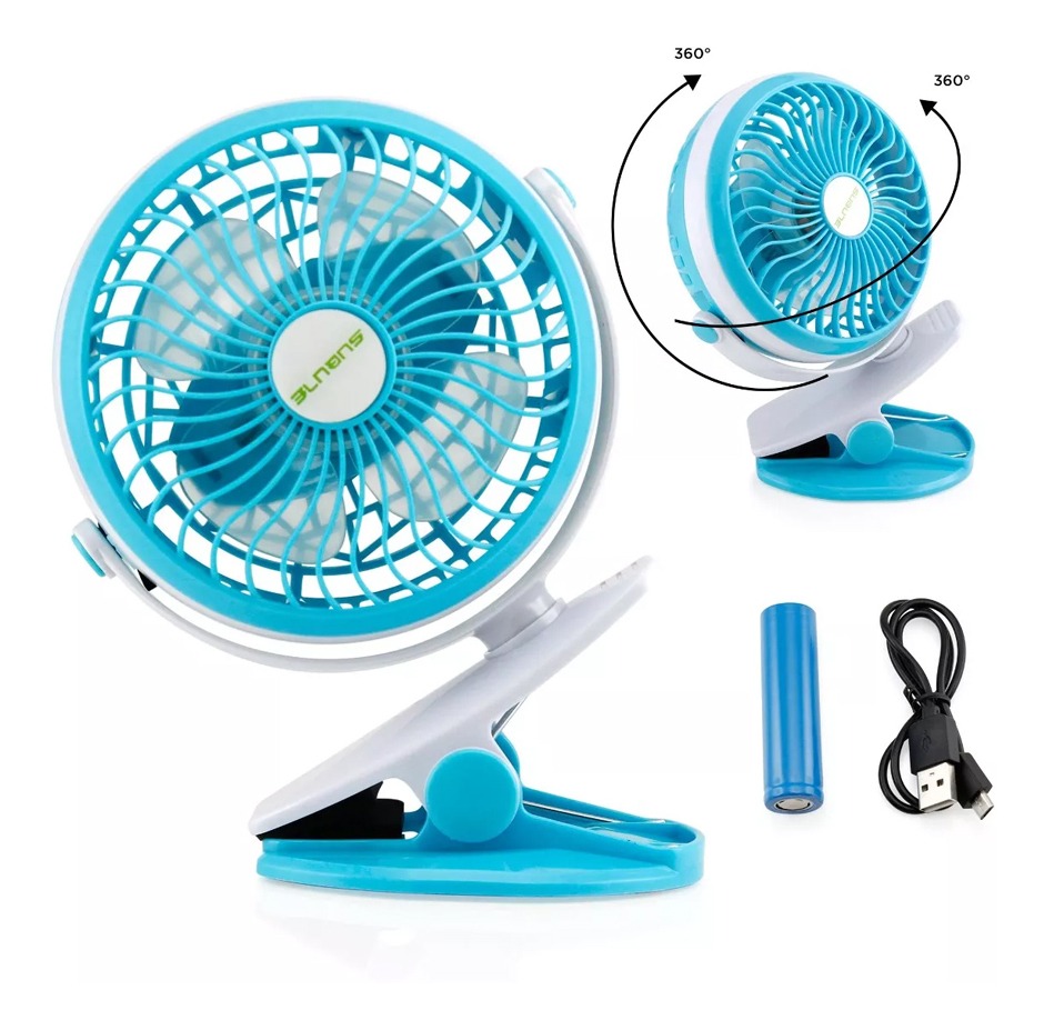 Mini Ventilador Usb Ideal Para Hogar Oficina Colores Varios - $ 399,00 ...