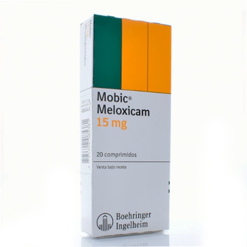 Mobic 15 Mg 20 Comprimidos - $ 304,00 en Mercado Libre