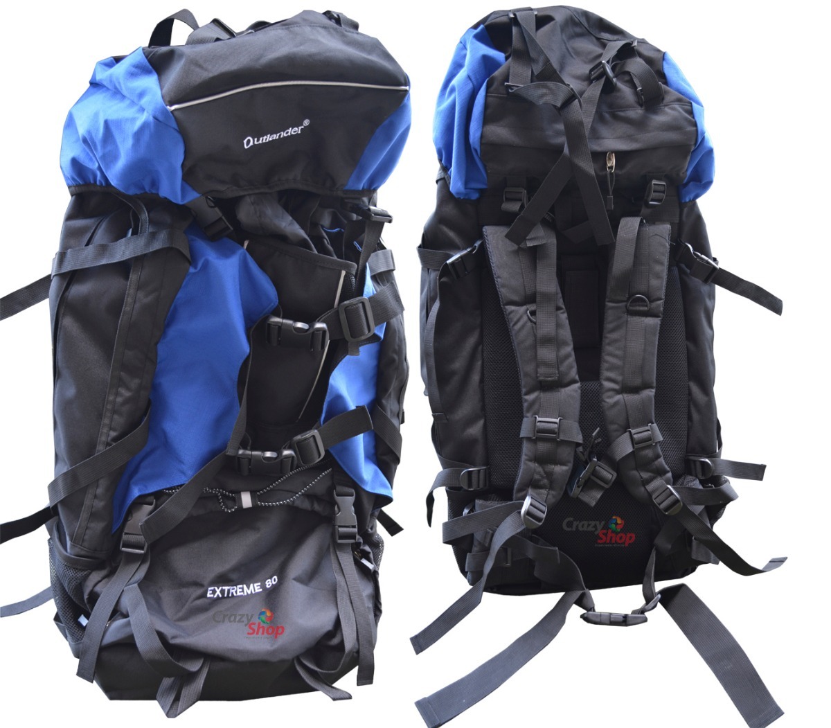 Colchoneta Mochila Reforzada AluminioOllas Lts Crazy 80 MpzqSGUV