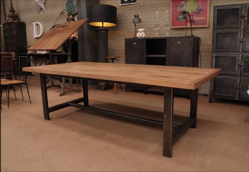 Modernas Mesas De Comedor En Hierro Y Madera Tipo Industrial ... Modernas Mesas De Comedor En Hierro Y Madera Tipo Industrial ...