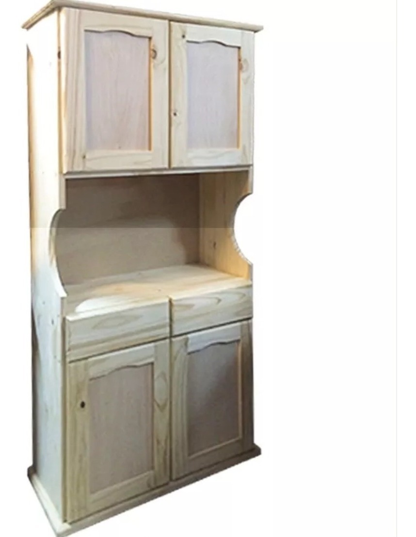 Modular De Cocina En Madera Mueble - $ 3.990,00 en Mercado ...