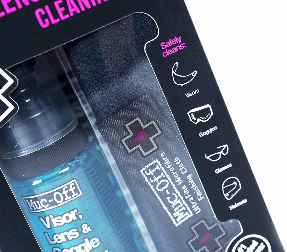 Lente y Kit de Limpieza para Gafas Muc-Off Visera