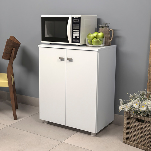 Mueble Auxiliar Cocina Frutero Multiuso Microondas Armario - $ 1.390,00