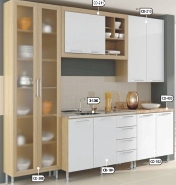 Muebles De Cocina Modulos Prefabricados A Medida - $ 1.360,00 en ... Muebles De Cocina Modulos Prefabricados A Medida - $ 1.360,00 en ...