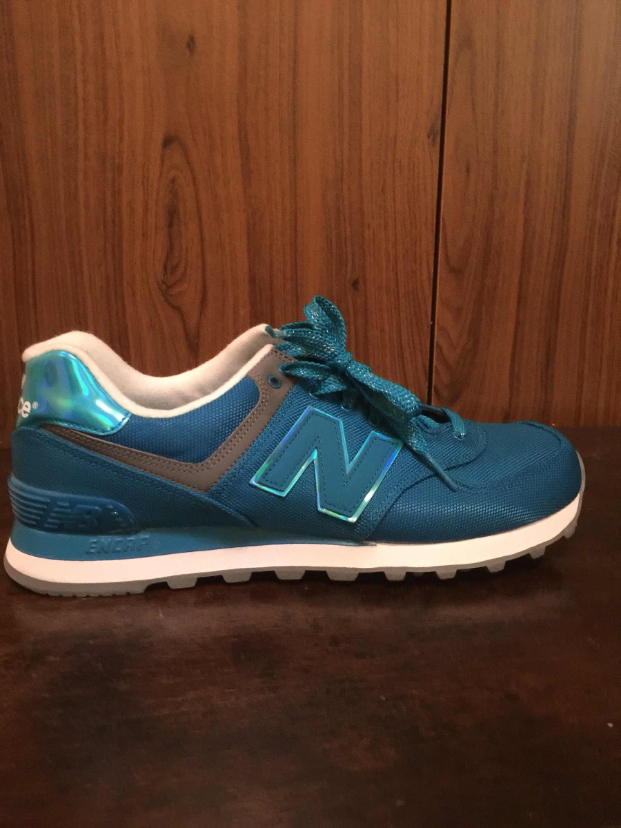 new balance mujer celeste